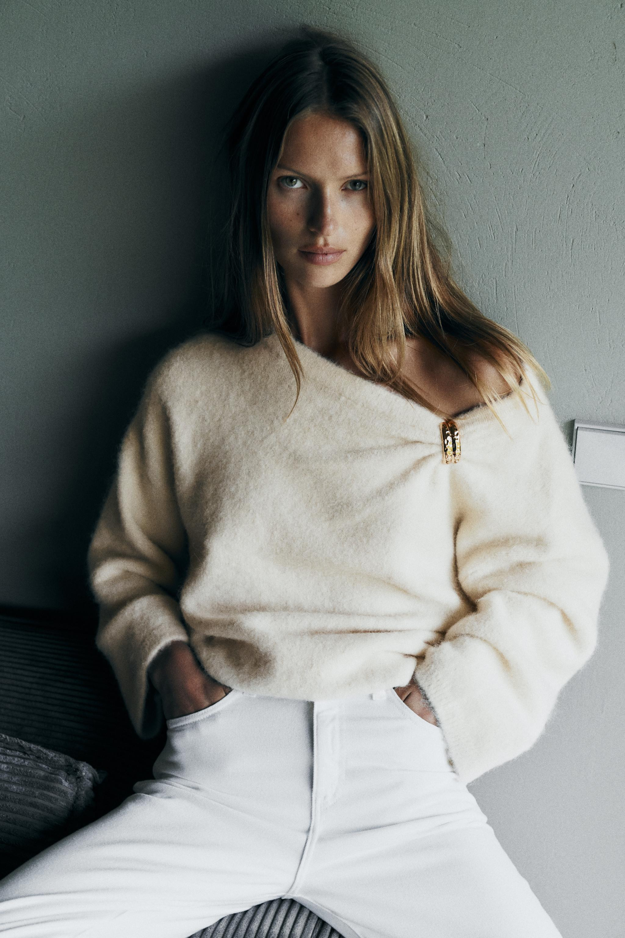 PULL EN MAILLE FLUIDE | Zara US