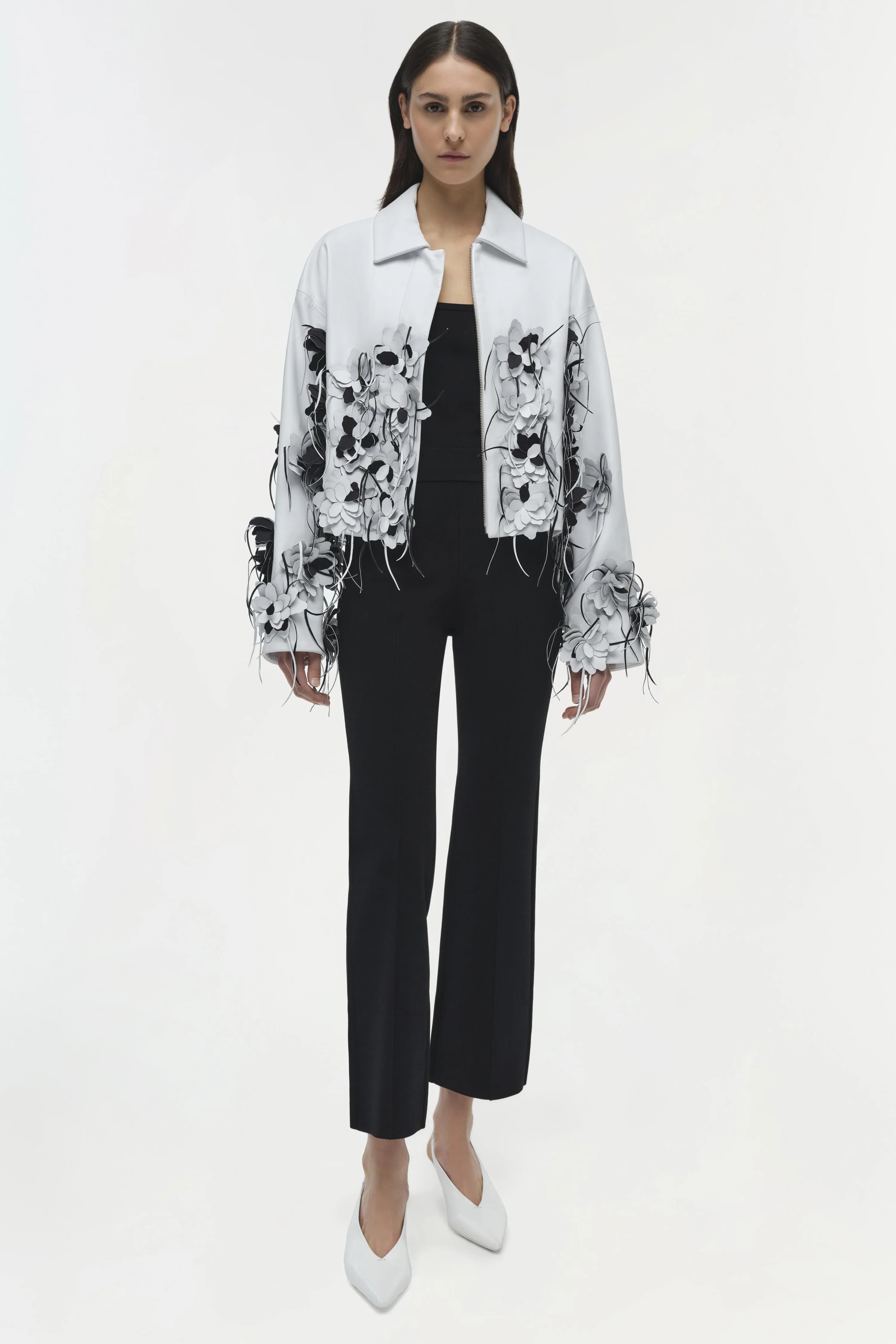 Evrin Vegan Leather Jacket | Simkhai