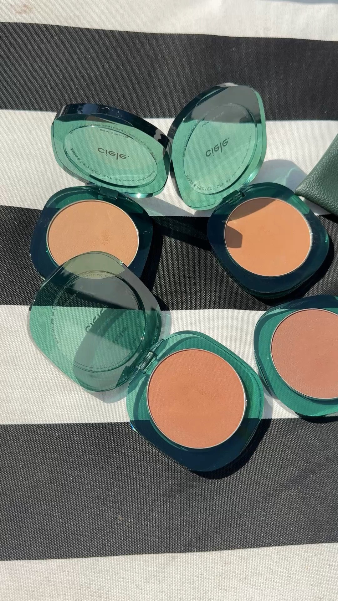 🌞Ciele bronzers in:

Cabo
Almafi 
Caymans 
Rio

SPF protection and a gorgeous creamy tan finish…also, the packaging is 💎

#LTKBeauty