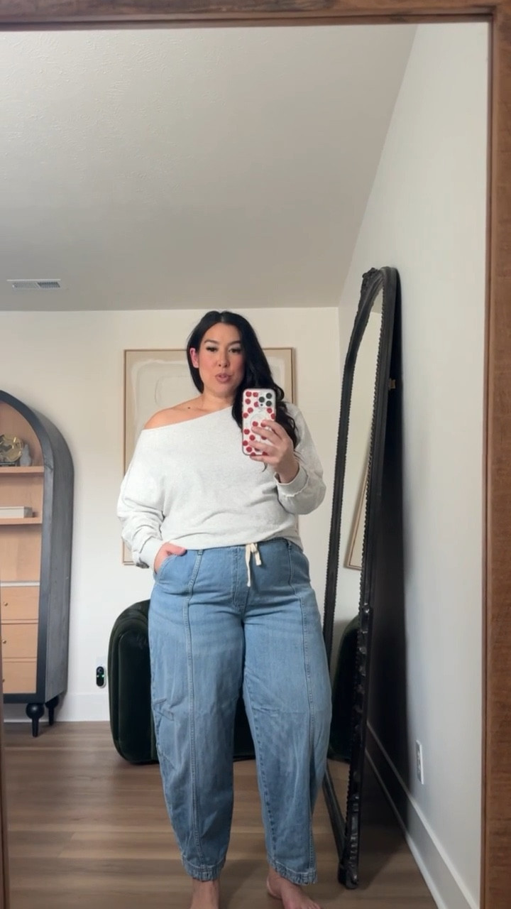 Just got this in from Walmart and I am in love! I am a week postpartum, so I wanna be comfy but still feel like myself! 
- 
- 
- 
spring outfit, midsize outfit, walmart loungewear, outfit, midsize style, work from home outfit, easy outfit 

#LTKSeasonal #LTKMidsize #LTKootd