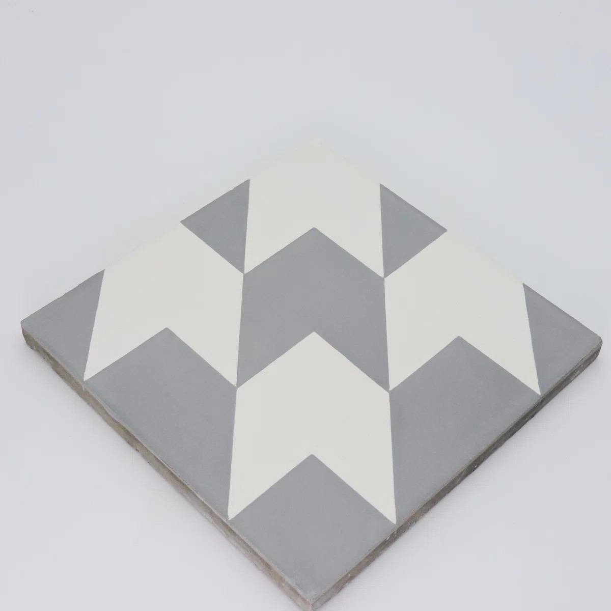 Oujda 8" x 8" Cement Patterned Wall & Floor Tile | Perigold