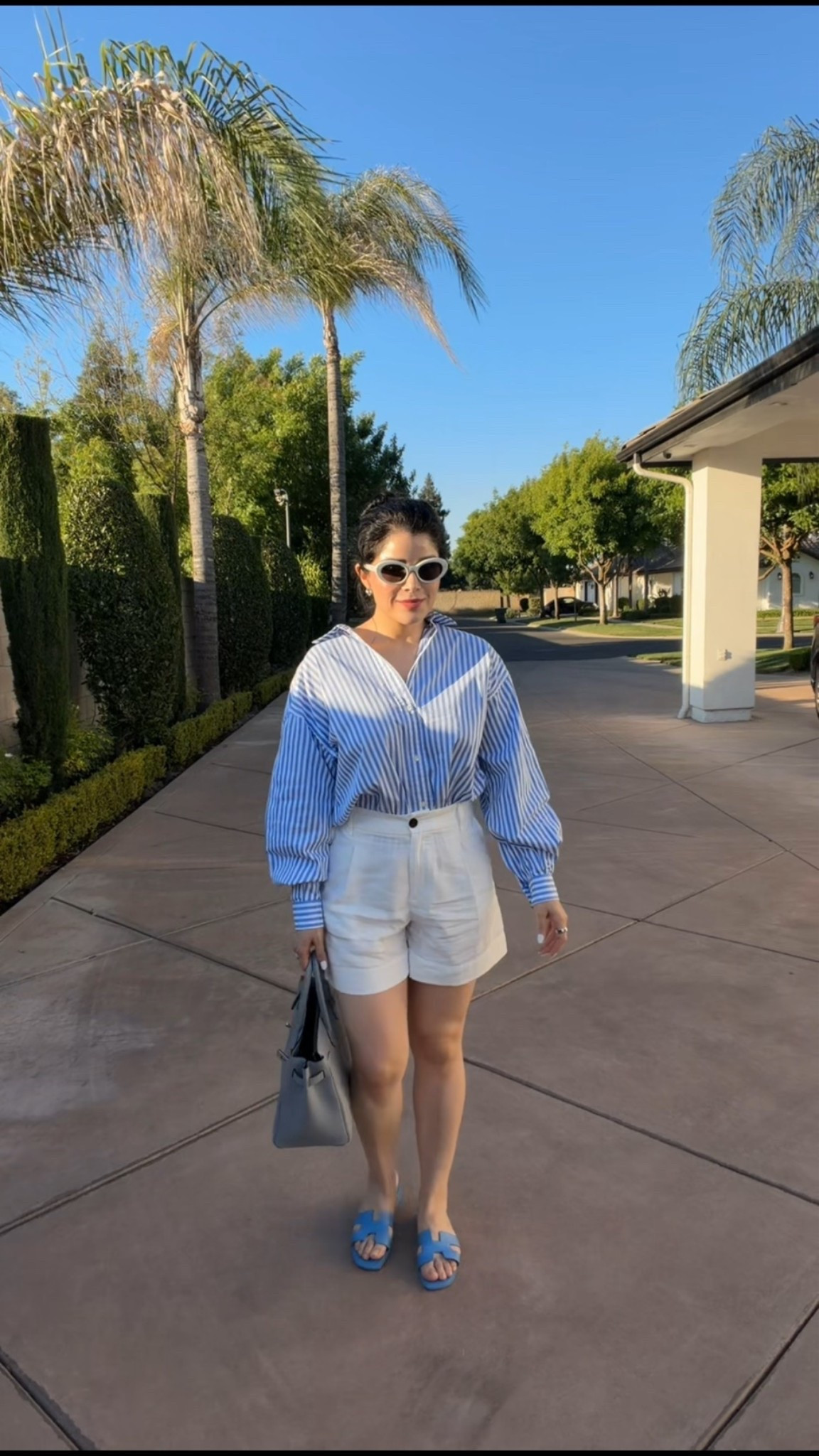 Striped button down
White shorts 
Spring outfit 
Memorial Day look 
Memorial Day outfit

#LTKootd #LTKgrwm #LTKdayinmylife