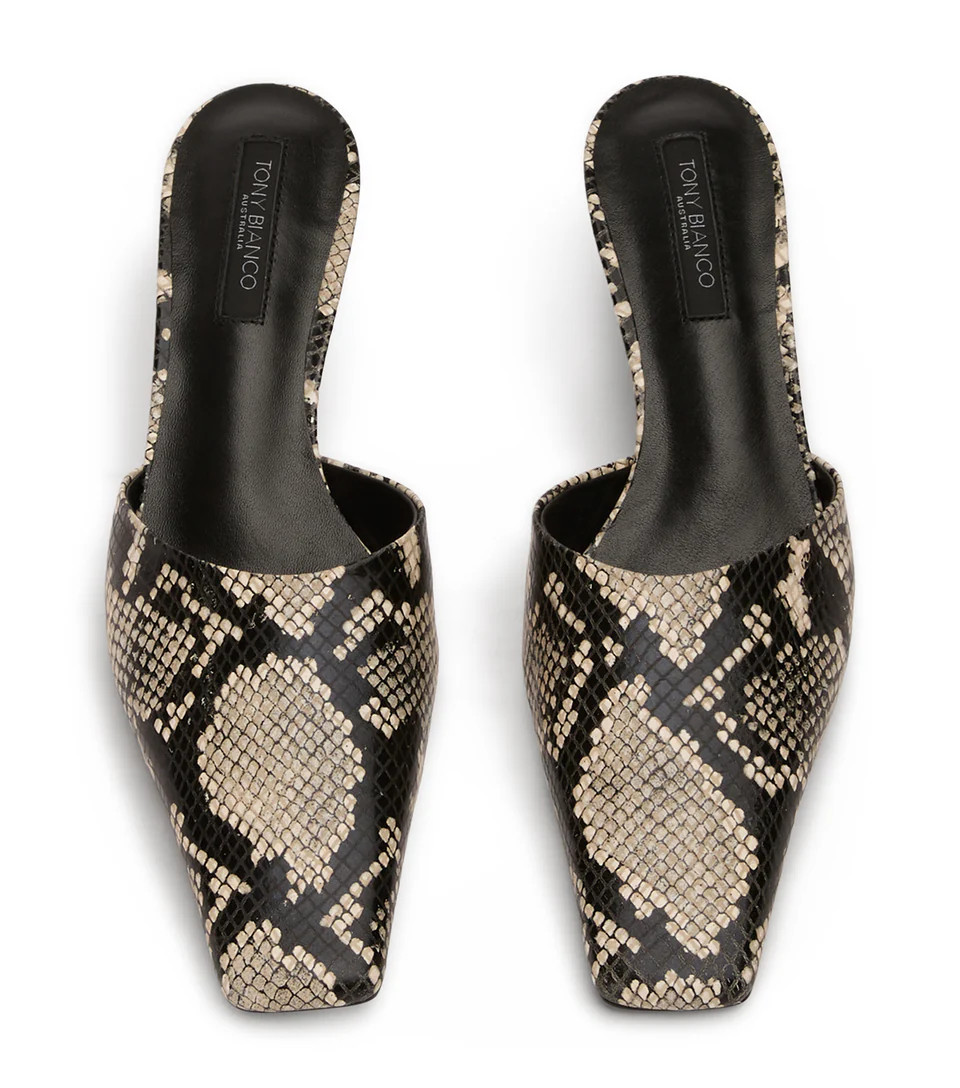 Zubi Ecru Snake | Tony Bianco US