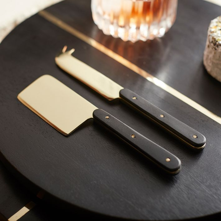 Mondrian Cheese Knives (Set of 2) | West Elm (US)