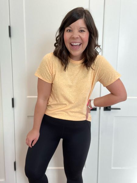 The best basic tee from Walmart- wearing a size medium! 

#LTKunder50 #LTKstyletip #LTKFind