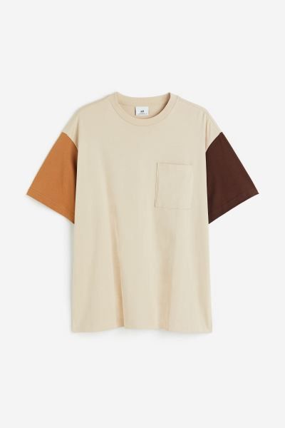 Relaxed Fit Pocket-detail T-shirt | H&M (US + CA)