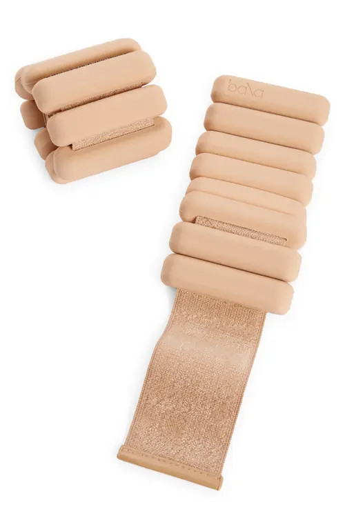 Bala Set of 2 2-Pound Weighted Bangles in Sand at Nordstrom | Nordstrom