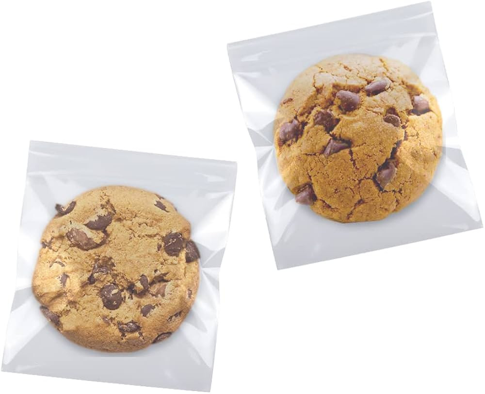 SUREHOME Cookie Bags Self Sealing Cellophane Bags with Seal, 5x6 Inch Clear Individual Treat Bags... | Amazon (US)