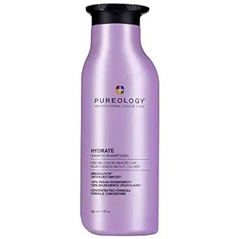 Pureology Hydrate Moisturizing Shampoo | Softens and Deeply Hydrates Dry Hair | For Medium to Thi... | Amazon (US)