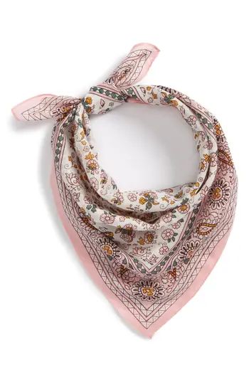 Women's Madewell Bandana, Size One Size - Pink | Nordstrom