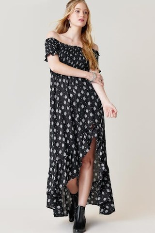 Ava Smocked Medallion Maxi Dress - francesca's | Francesca's