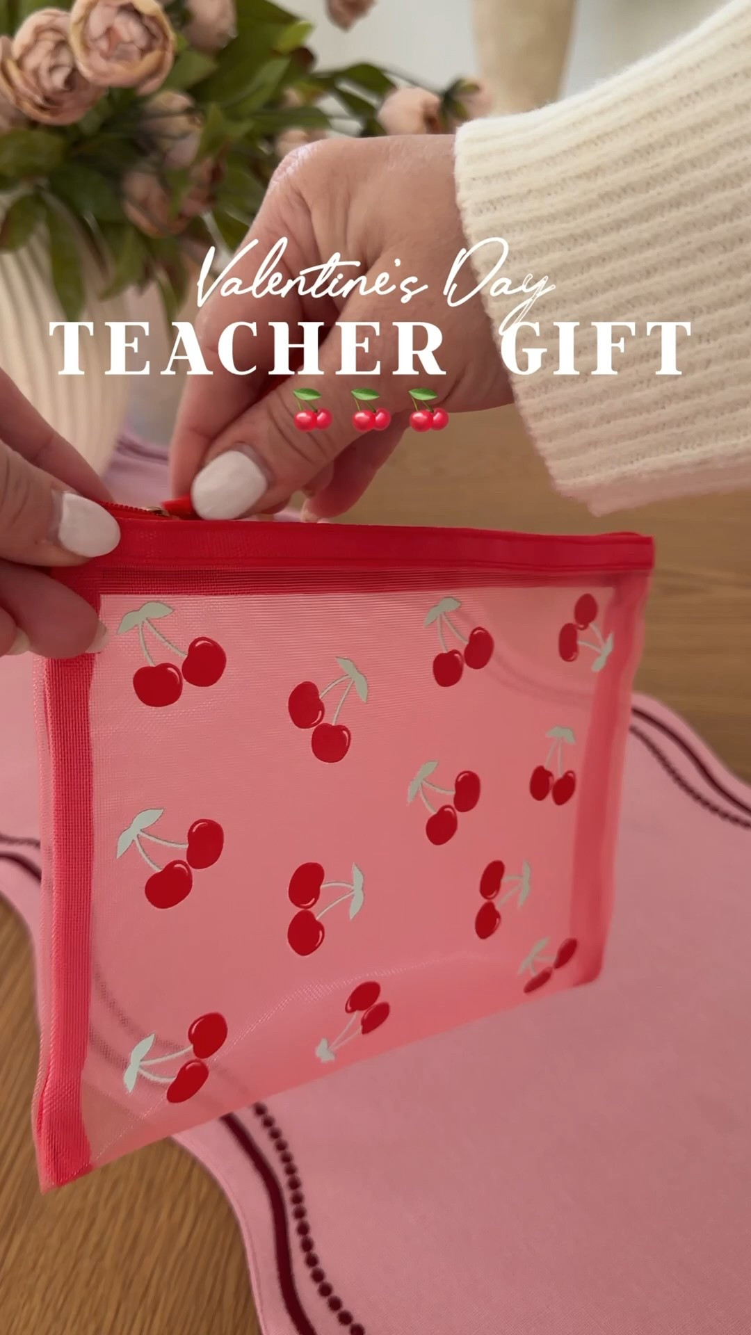 Valentine’s Day Teacher Gift Idea 🍒 
“You’re the Cherry Best Teacher” 


#LTKSeasonal #LTKmomlife #LTKFindsUnder50