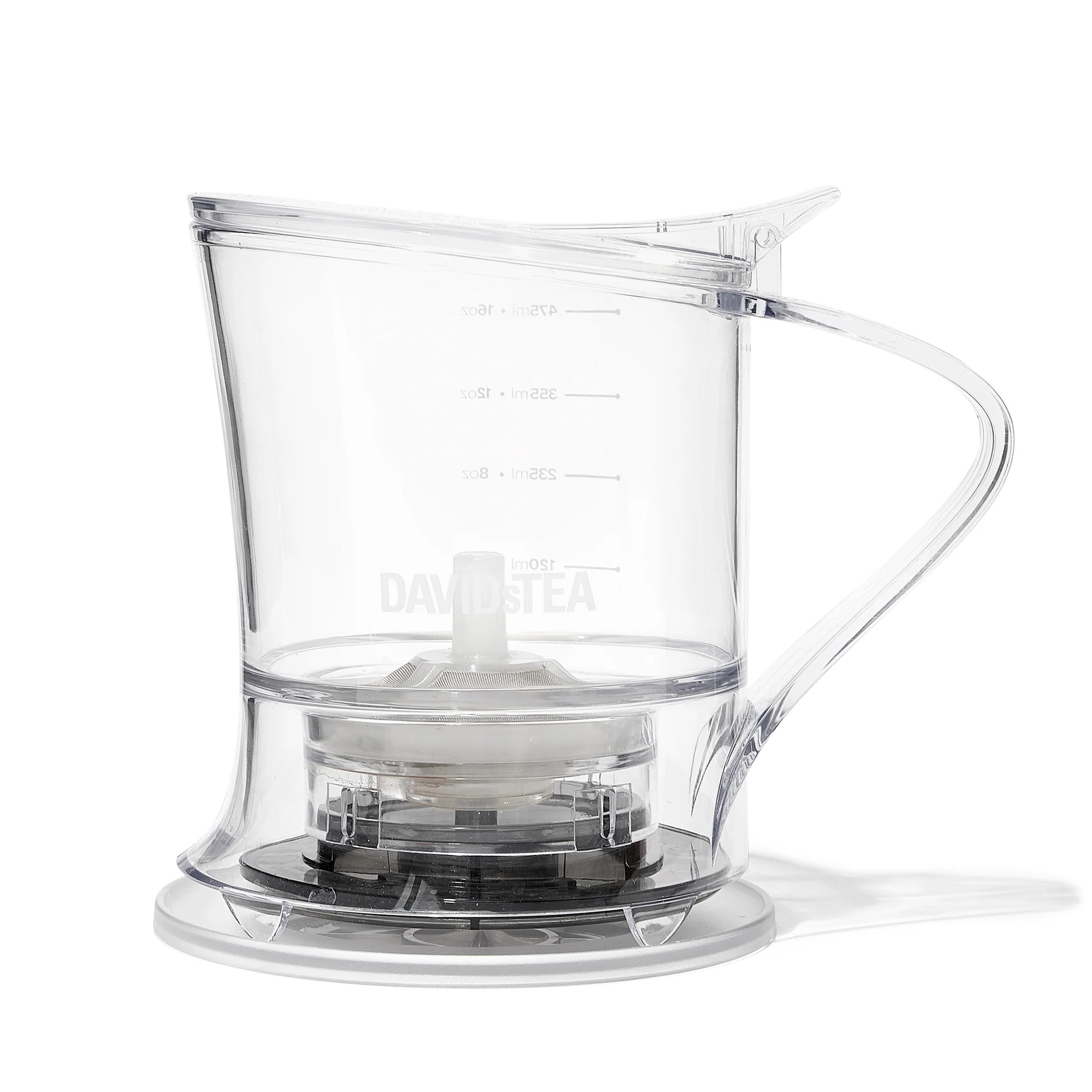 Clear 16 oz Tea Steeper | DAVIDsTEA