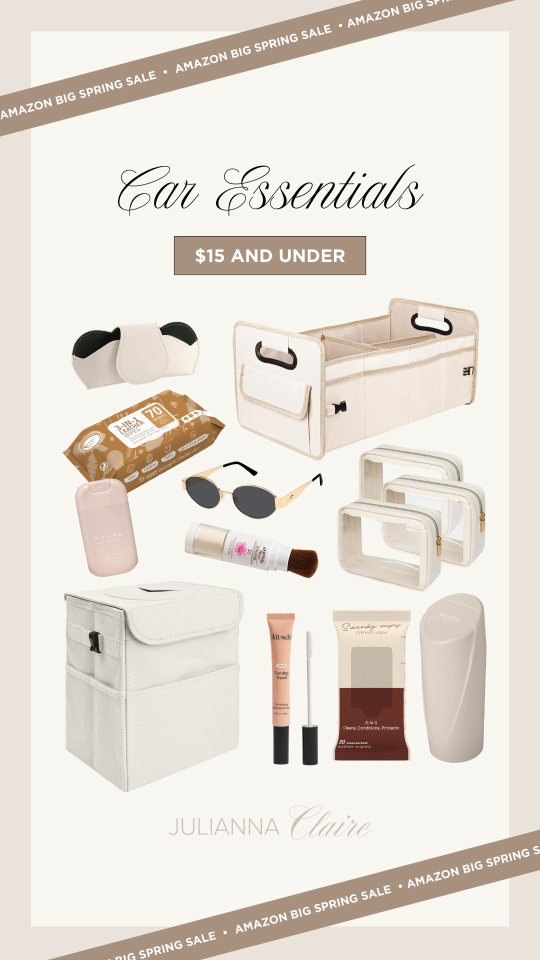 Amazon spring sale deals on car essentials $15 and under!

#LTKSaleAlert #LTKTravel