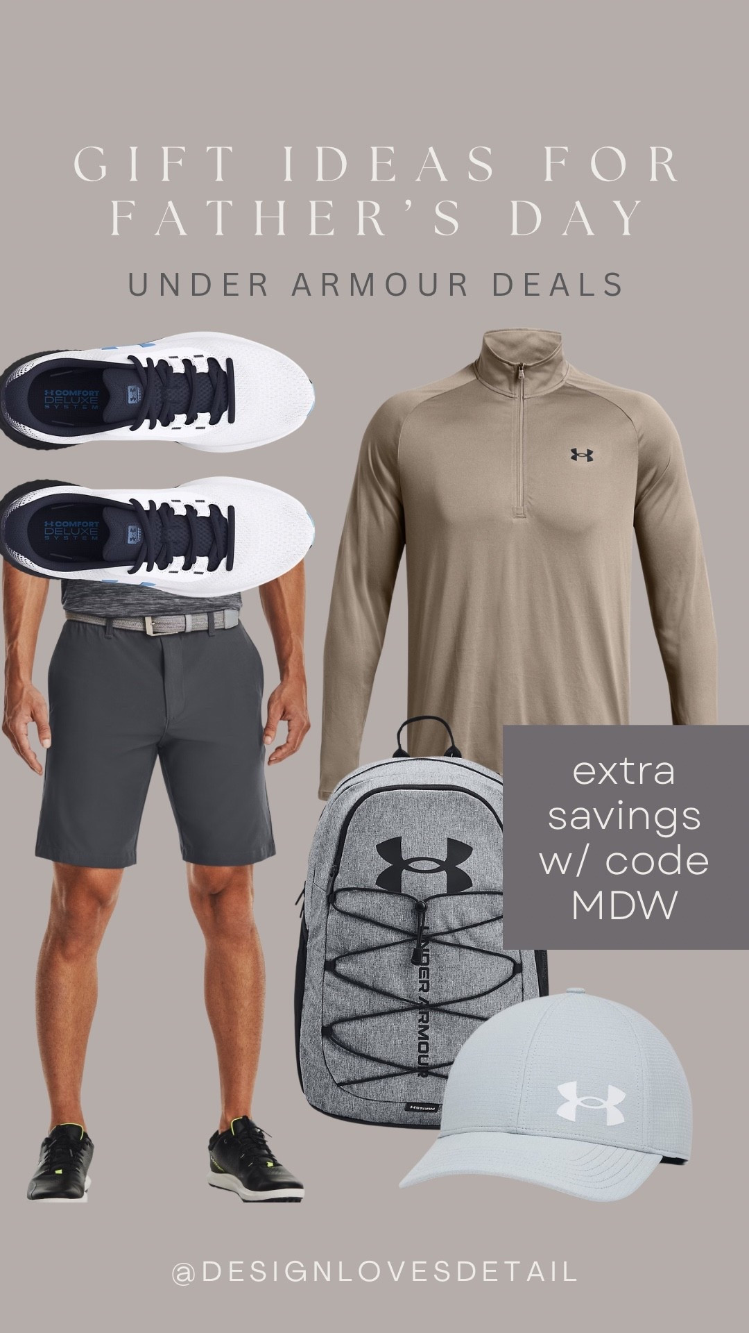 The prices you see are before the extra discount! Get an extra up to 50% off with code MDW— just add to cart, add code then you’ll see the insane prices!! 

#fathersday #memorialday #sales

#LTKMens #LTKSaleAlert #LTKfitnessgoals