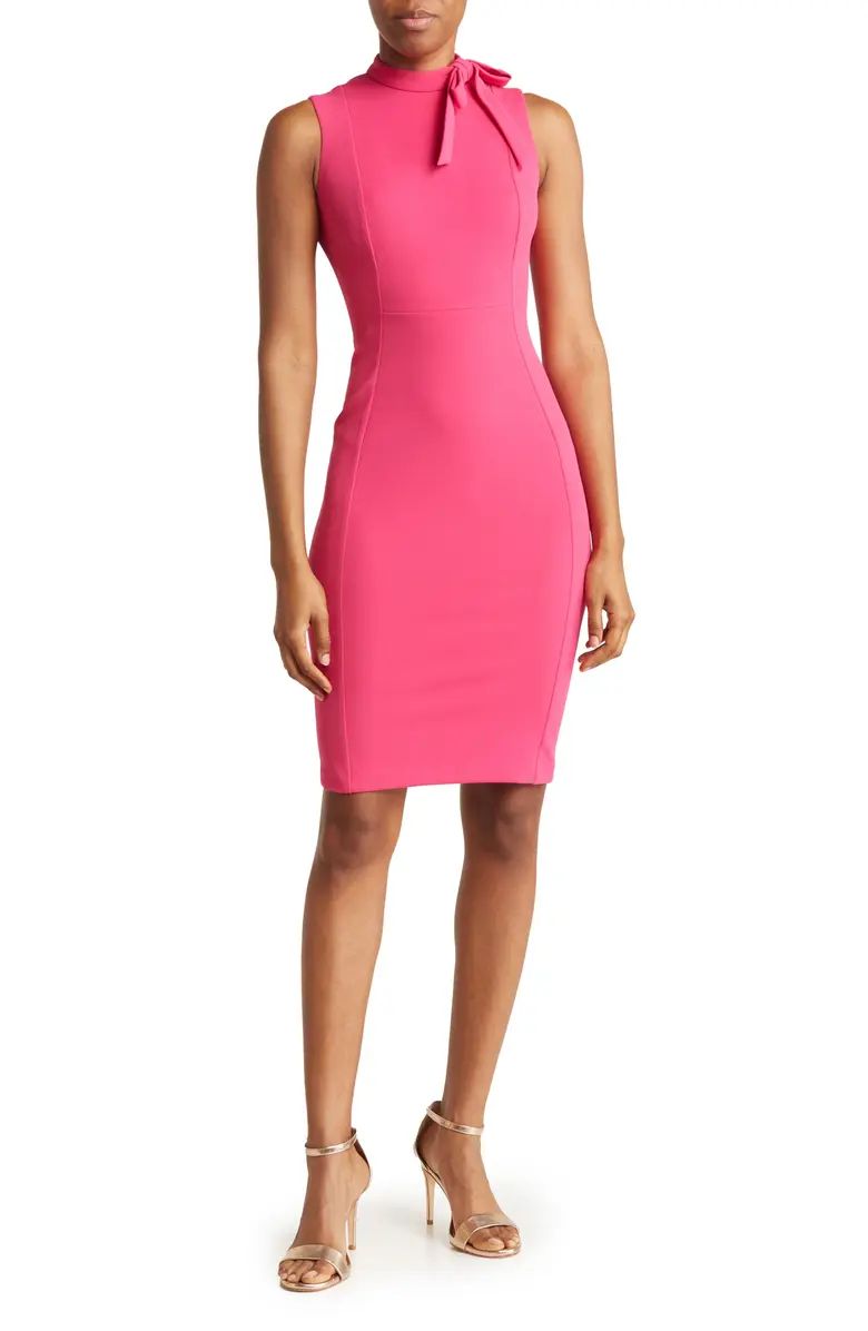 Calvin Klein Neck Tie Sheath Dress | Nordstromrack | Nordstrom Rack