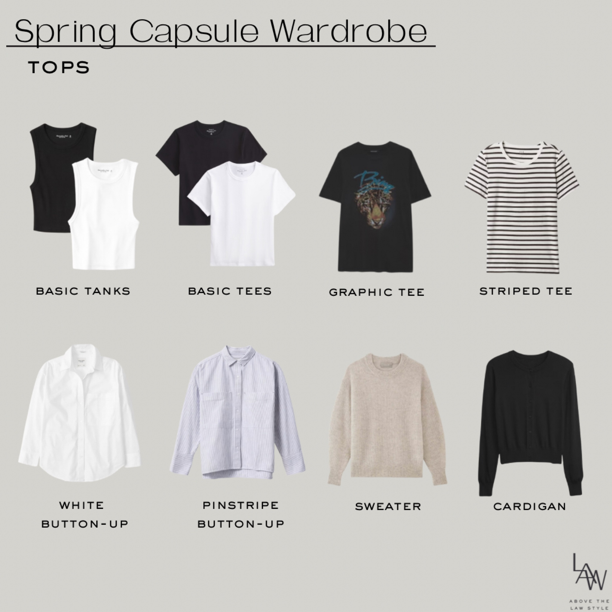 Spring Capsule: Tops

#LTKstyletip #LTKfindsunder50 #LTKfindsunder100