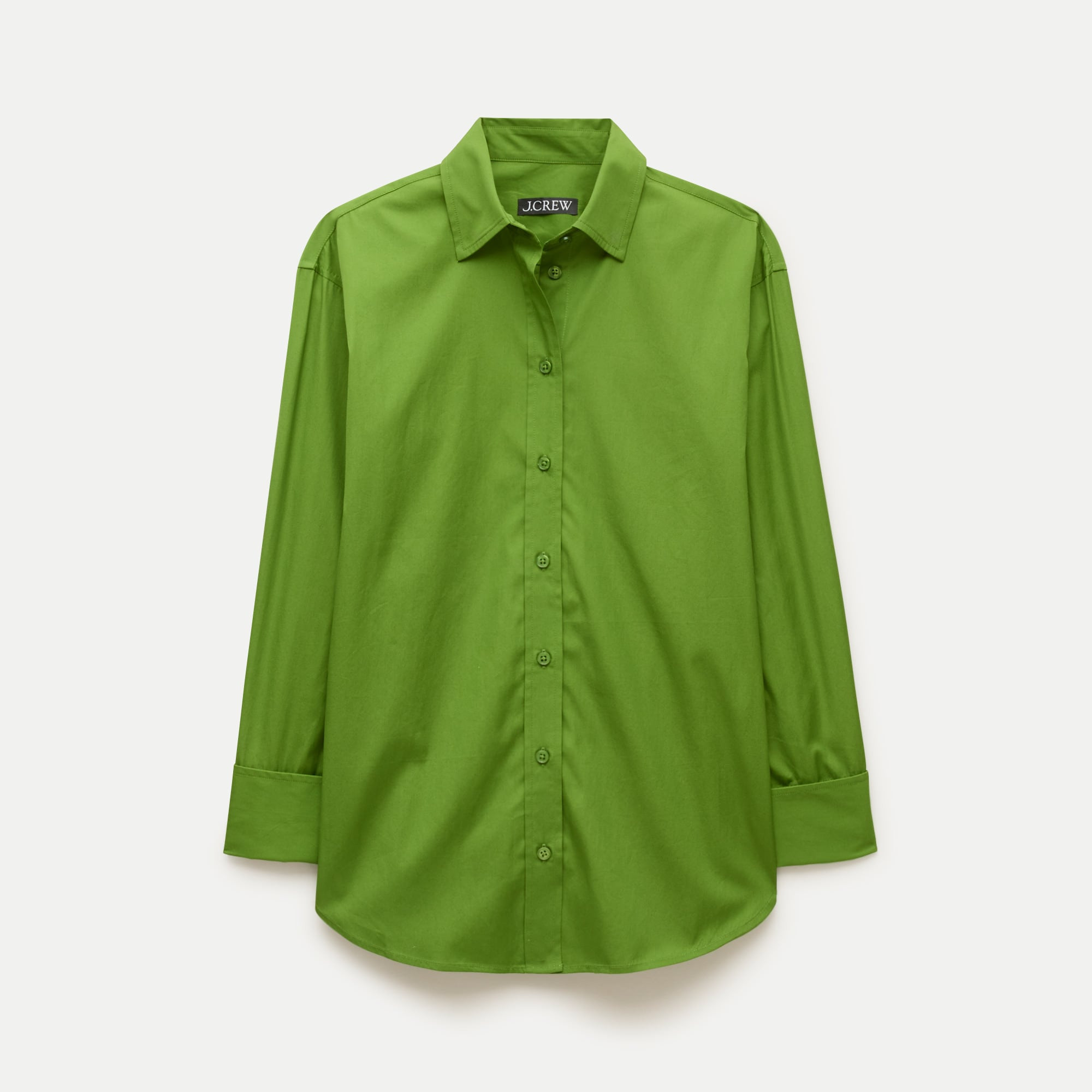 Esme relaxed-fit button-up shirt in Greenwich poplin | J. Crew US