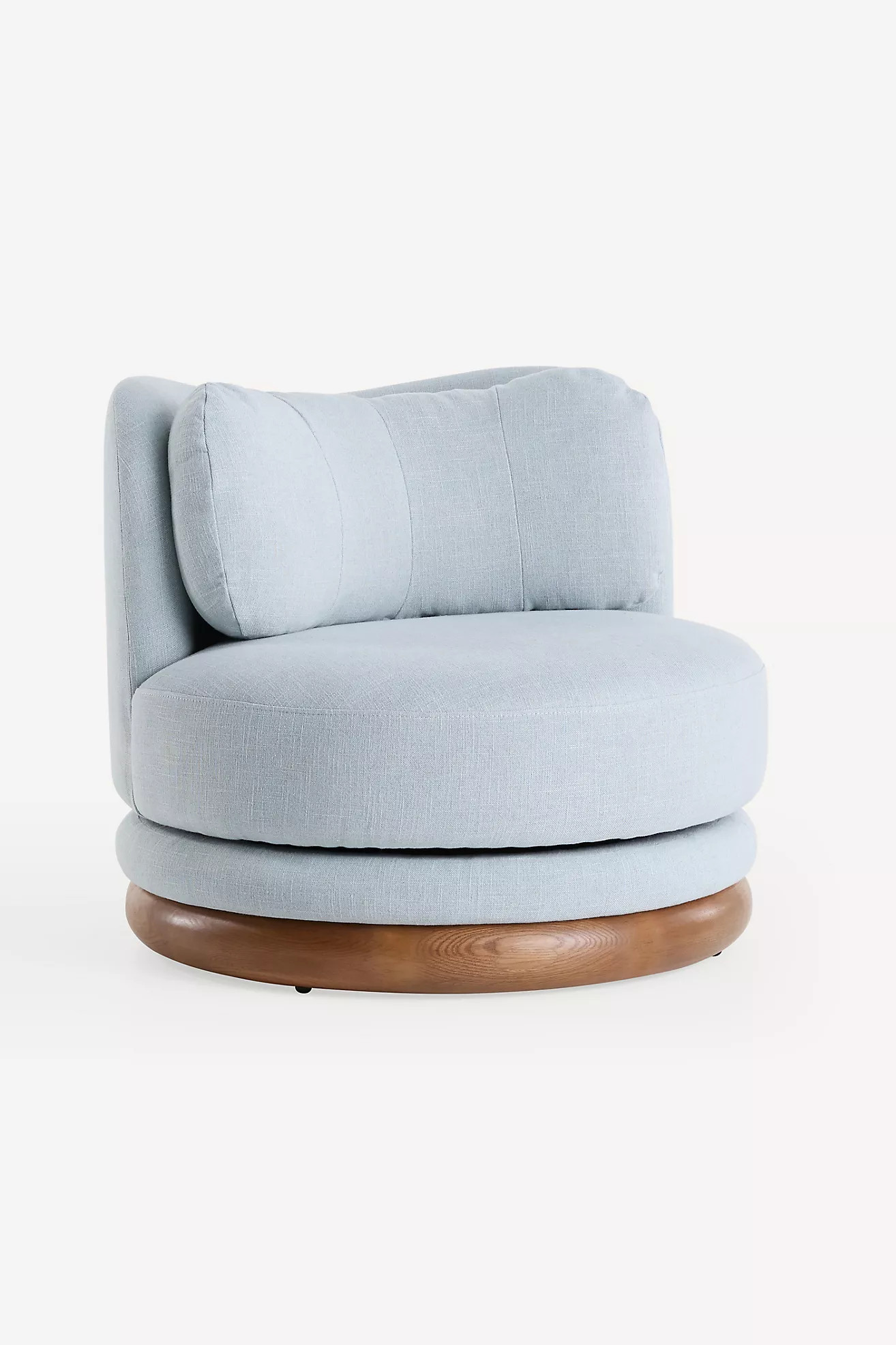 Norris Linen Swivel Chair | Anthropologie (US)