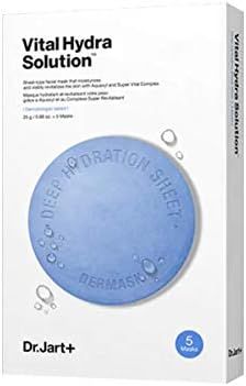 Dr.Jart+ Vital Hydra Solution Deep Hydration Mask Sheet 25g (0.9oz.) 5ea Set | Amazon (US)