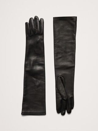Leather Opera-Length Gloves40% off applied at checkoutProduct Selections CA$290.00BlackColor: bla... | Banana Republic (CA)