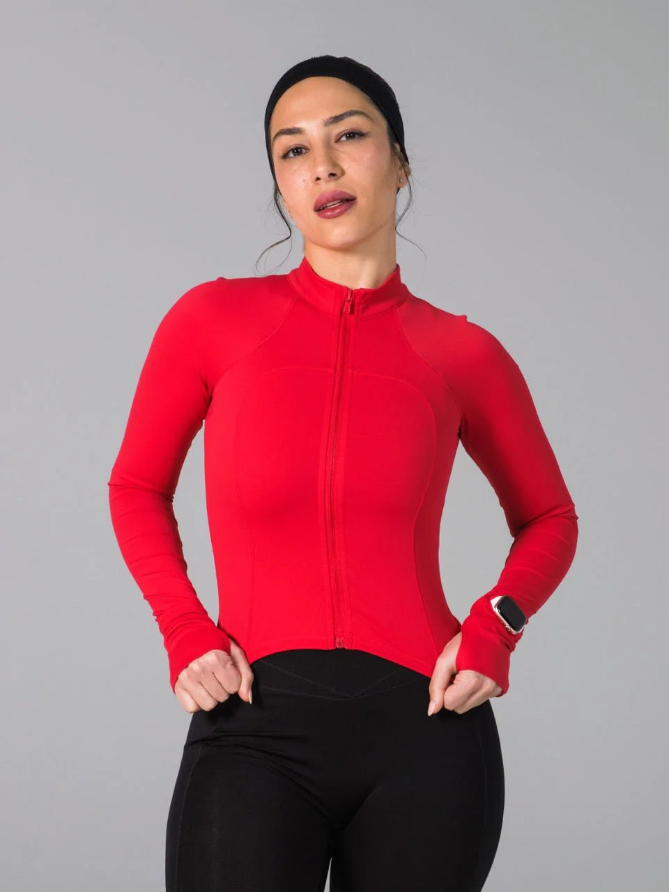 Phantom Hip Jacket - Lipstick Red | Buffbunny Collection