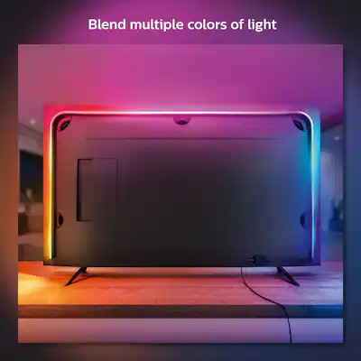 Philips - Hue 75" Play Gradient Lightstrip - White and Color Ambiance | Best Buy U.S.