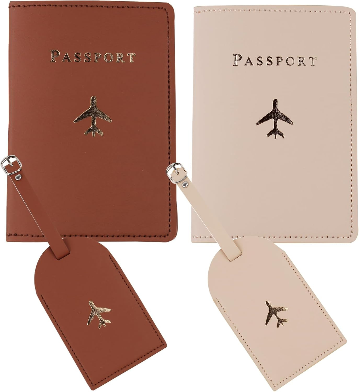 Passport Wallets Travel Holder Set,Honeymoon Gift, Slim Passport Case Covers and Organizer Slots ... | Amazon (US)