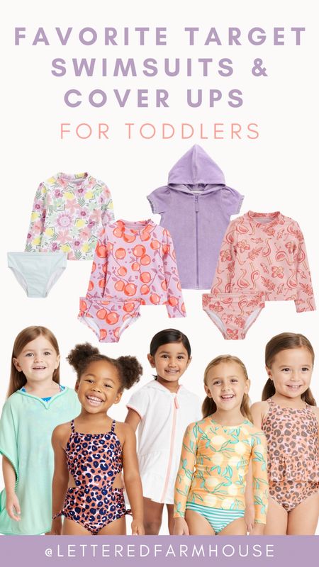 FAVORITE TARGET SWIMSUITS & COVER UPS FOR TODDLERS 

Give me all the pastel with pops of cheetah! Ava is going to have a very stylish summer!!

#LTKtravel #LTKkids #LTKswim