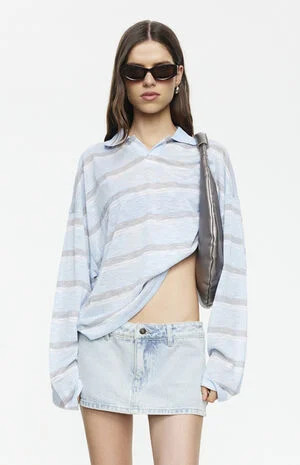 LIONESS Honey Striped Rebels Jersey Long Sleeve Top | PacSun