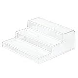 iDesign Linus Plastic 3-Tier Organizer, Spice Rack for Kitchen Pantry, Cabinets, Countertops, Vanity | Amazon (US)