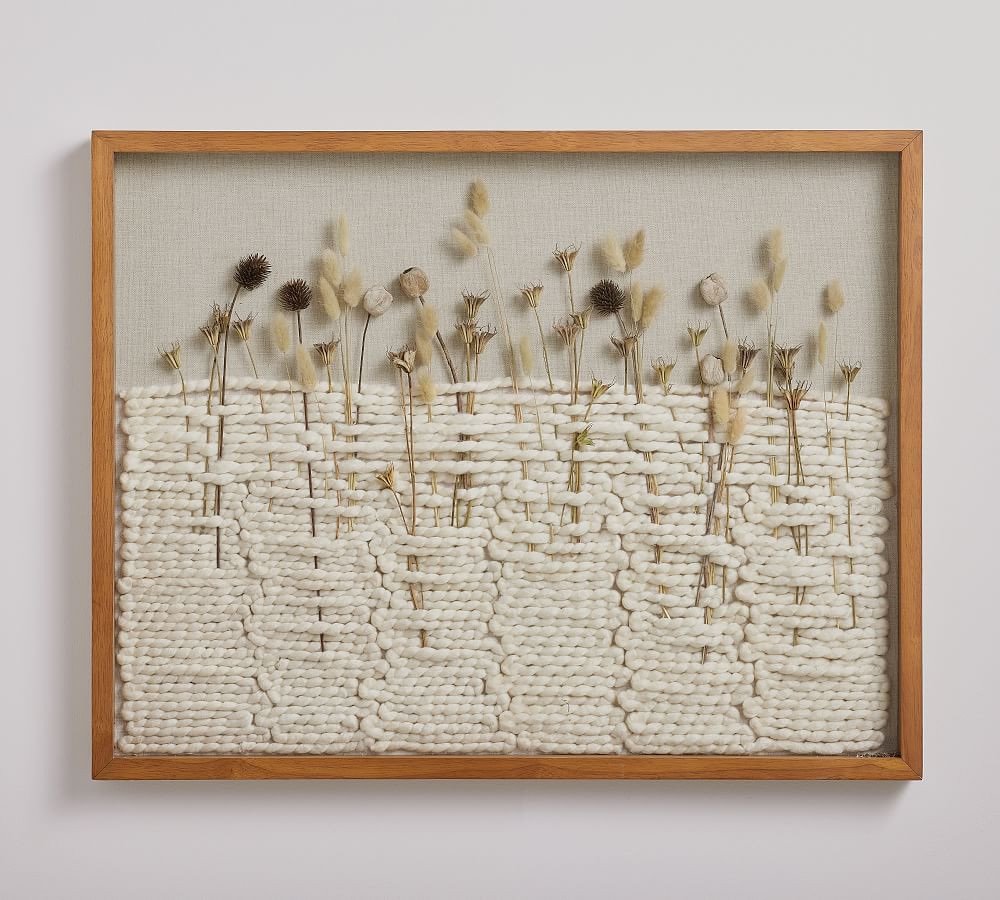 Dried Woven Botanical Shadow Box | Pottery Barn (US)