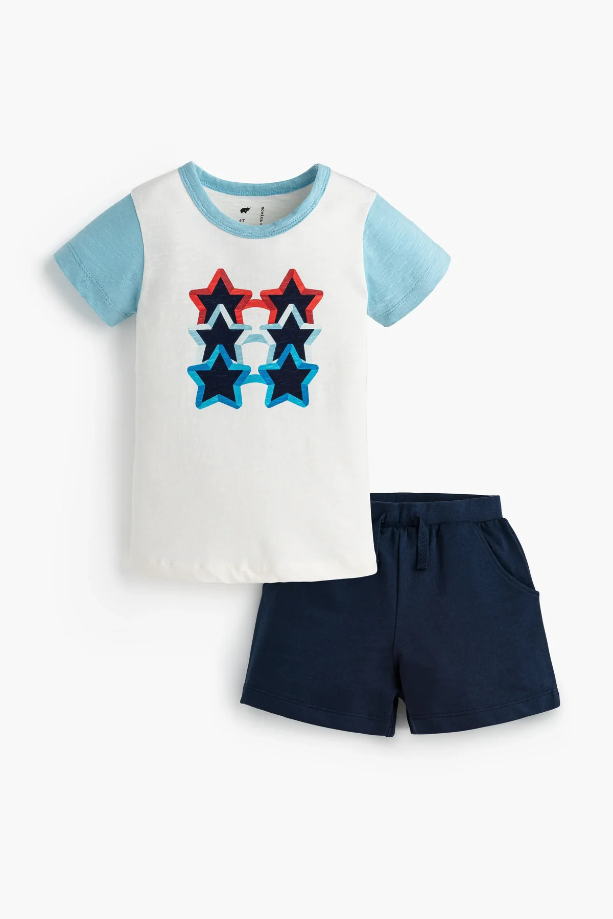 Short Sleeve Tee + Pocket Short Set - Organic Baby, Toddler, & Kids Clothes - Monica + Andy | Monica + Andy