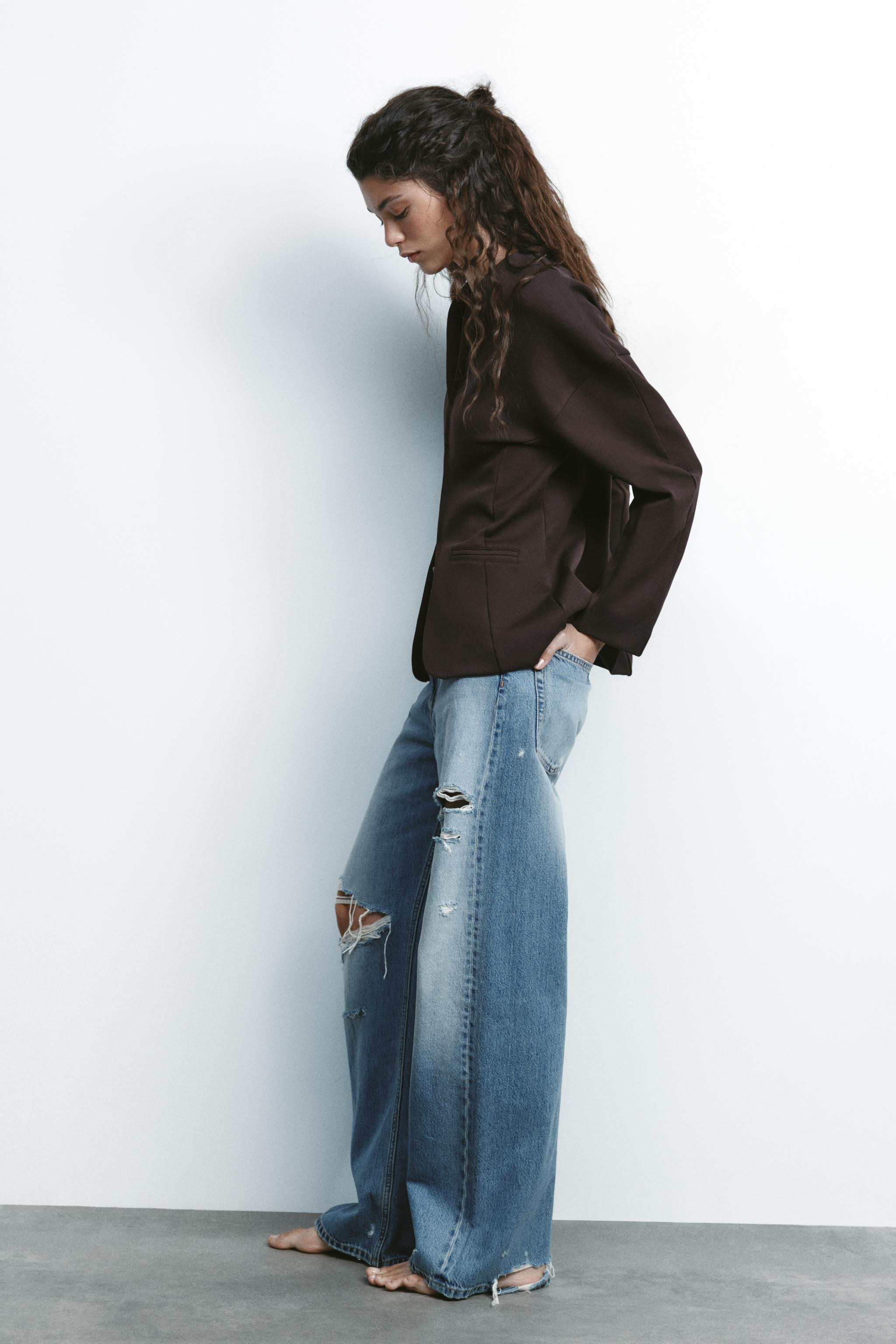 FITTED INTERLOCK BLAZER | Zara UK