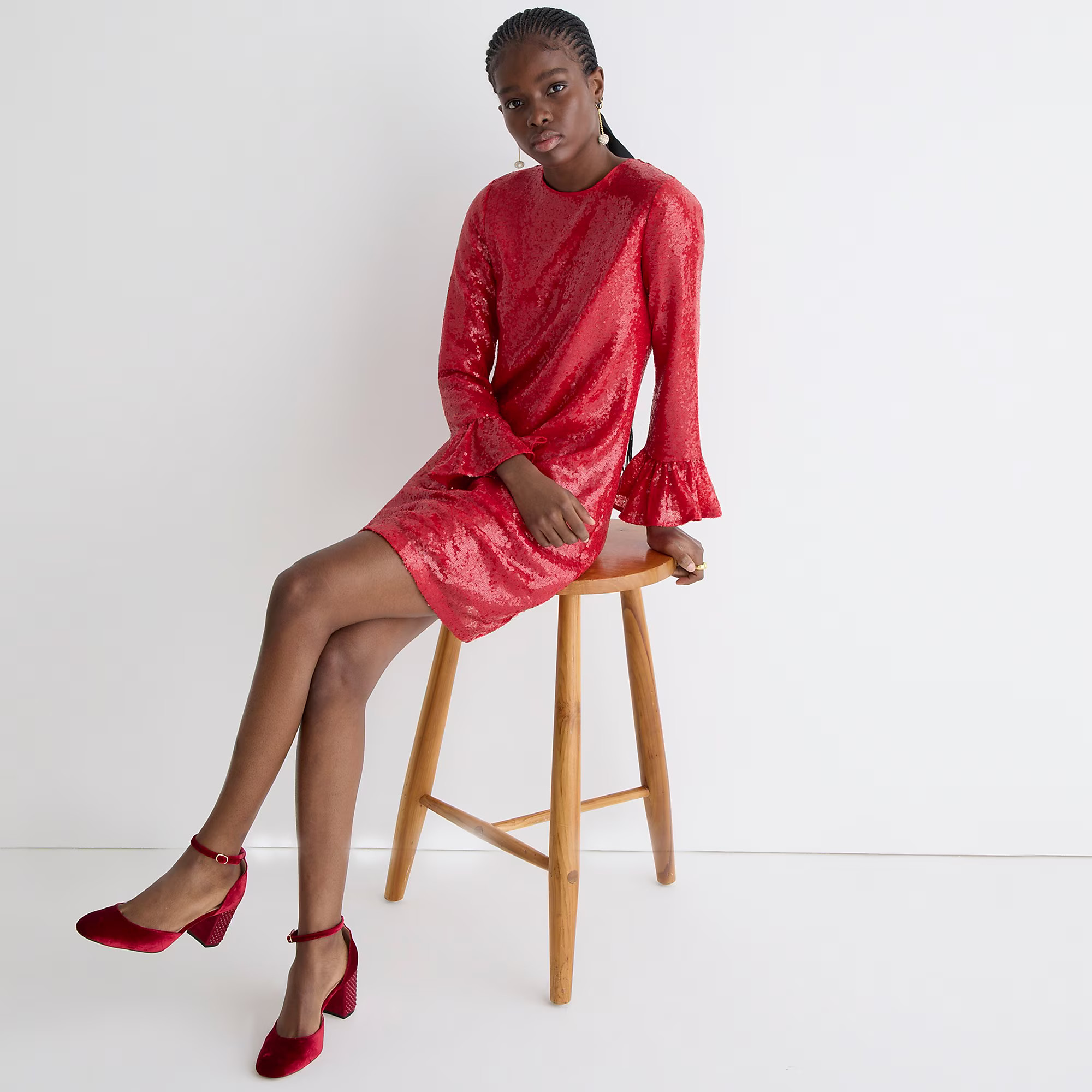 Winter garden dress in sequin | J. Crew US