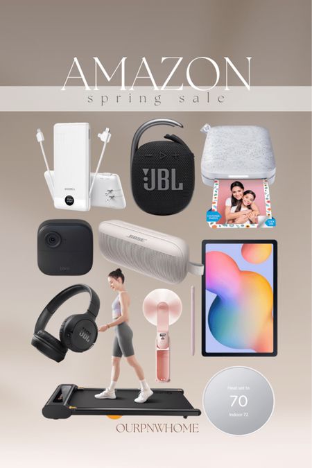 Shop these amazing tech gadgets before they're sold out!  

Amazon  Amazon Spring Sale  Home  Tech  Headphones  Tablet  Speaker  Spring  Mini fan  Desk treadmill  Thermostat  Blink  Portable charger  Travel essentials  Electronics  Gadget  Walking pad

#LTKsalealert