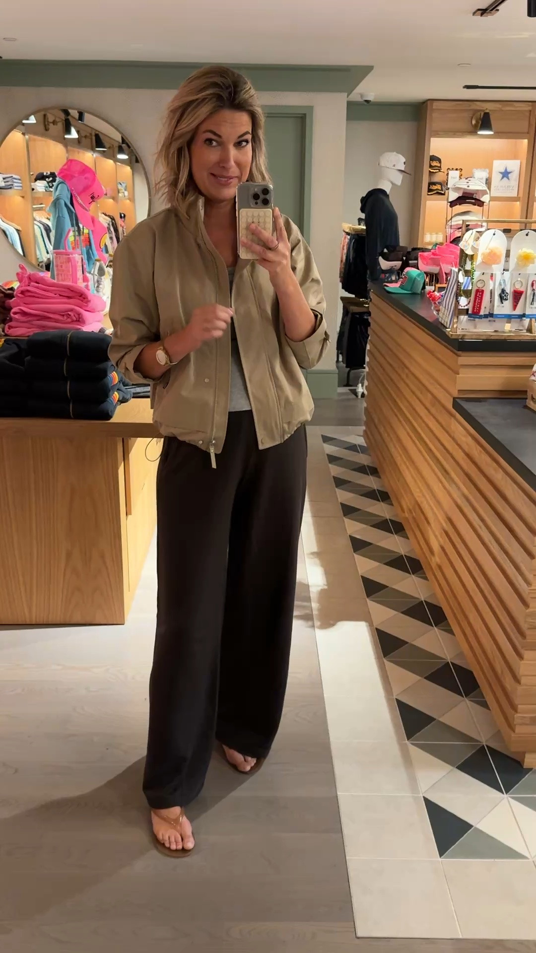 So many people stopped me about this jacket yesterday!  It has a hood zipped into the collar you can take out if it starts to rain!

#LTKgrwm #LTKOver40 #LTKActive