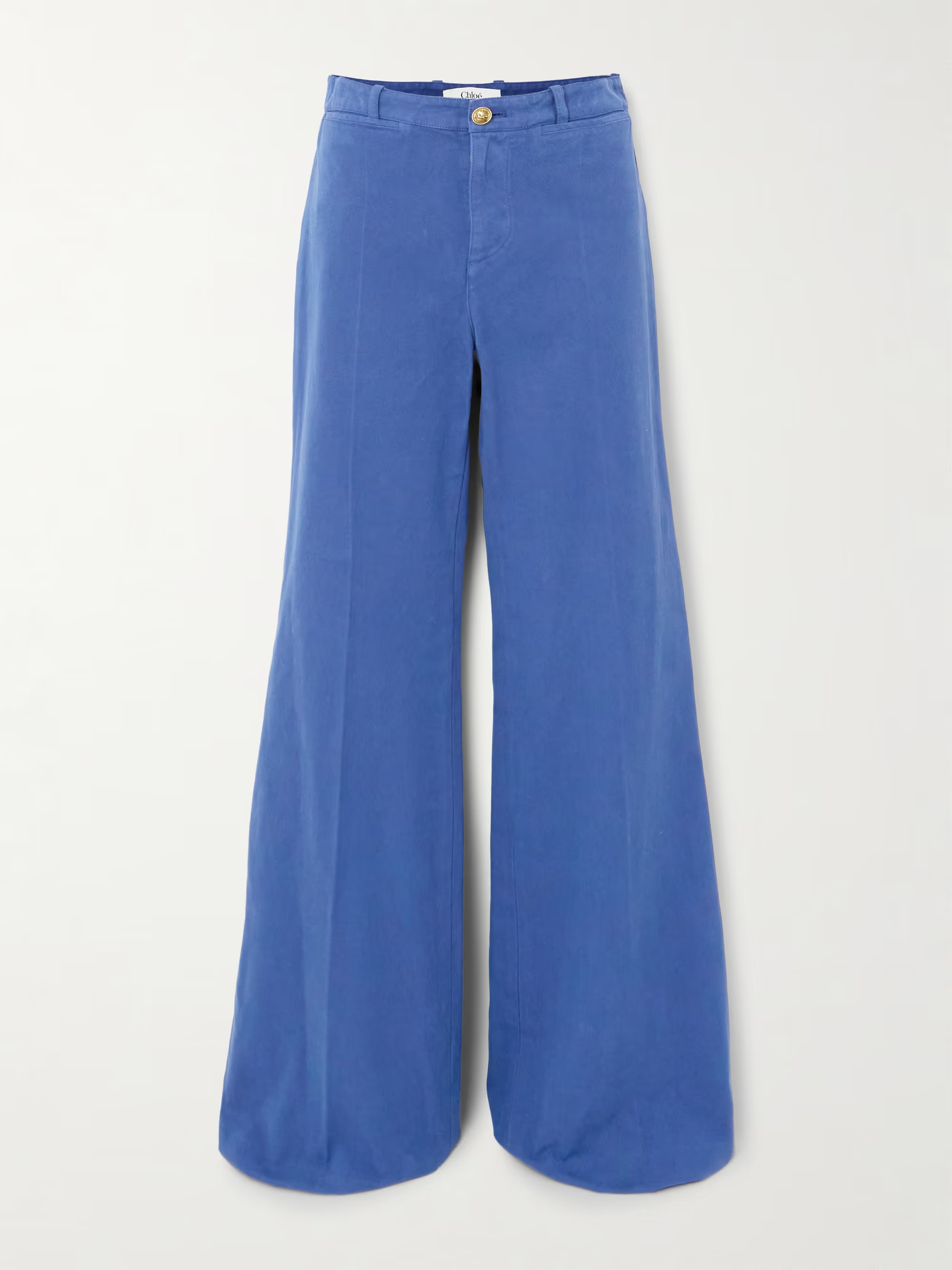 Cotton-canvas flared pants | NET-A-PORTER (US)