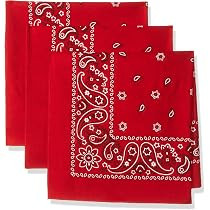 Men's 100% Cotton Multi-Purpose Bandana Gift Sets – Headband, Wrap, Protective Coverage | Amazon (US)
