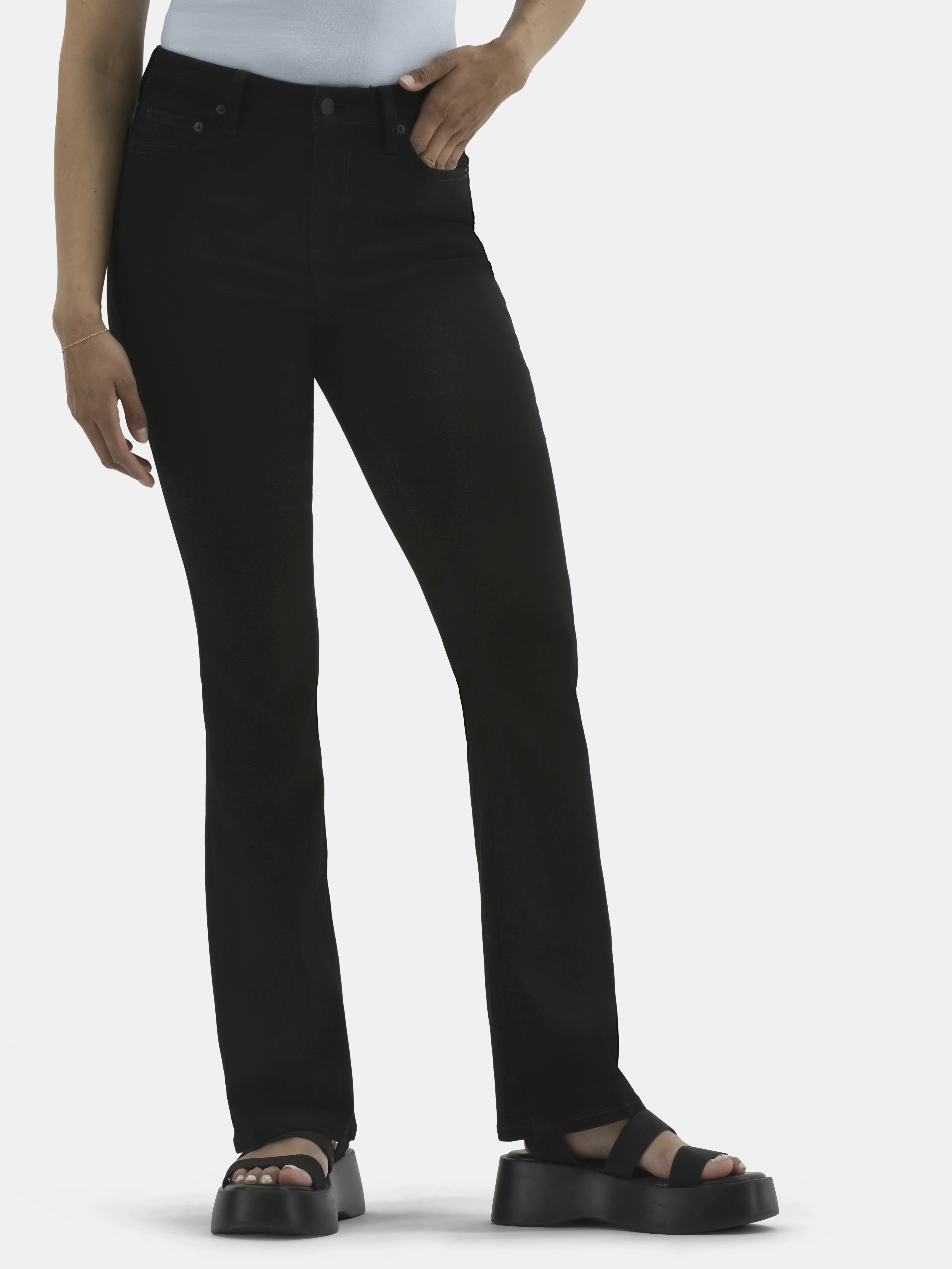 No Boundaries Stretch Denim Bootcut Jeans, 32" Inseam, Women's | Walmart (US)