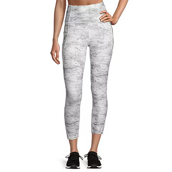 Xersion Move Womens High Rise Quick Dry 7/8 Ankle Leggings | JCPenney