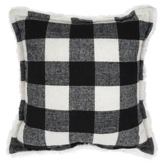 Christmas Black & White Buffalo Check Pillow by Ashland® | Michaels Stores