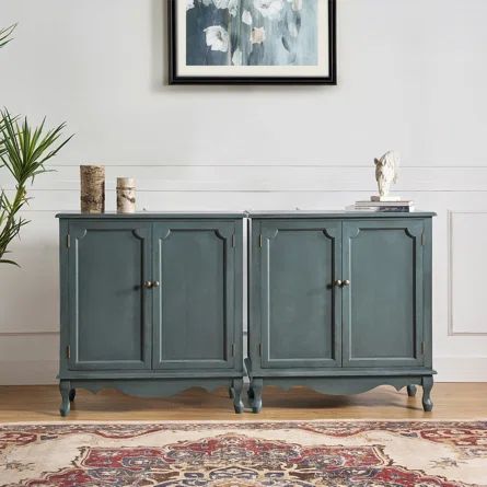 Arshawn Solid Wood Accent Cabinet | Wayfair North America