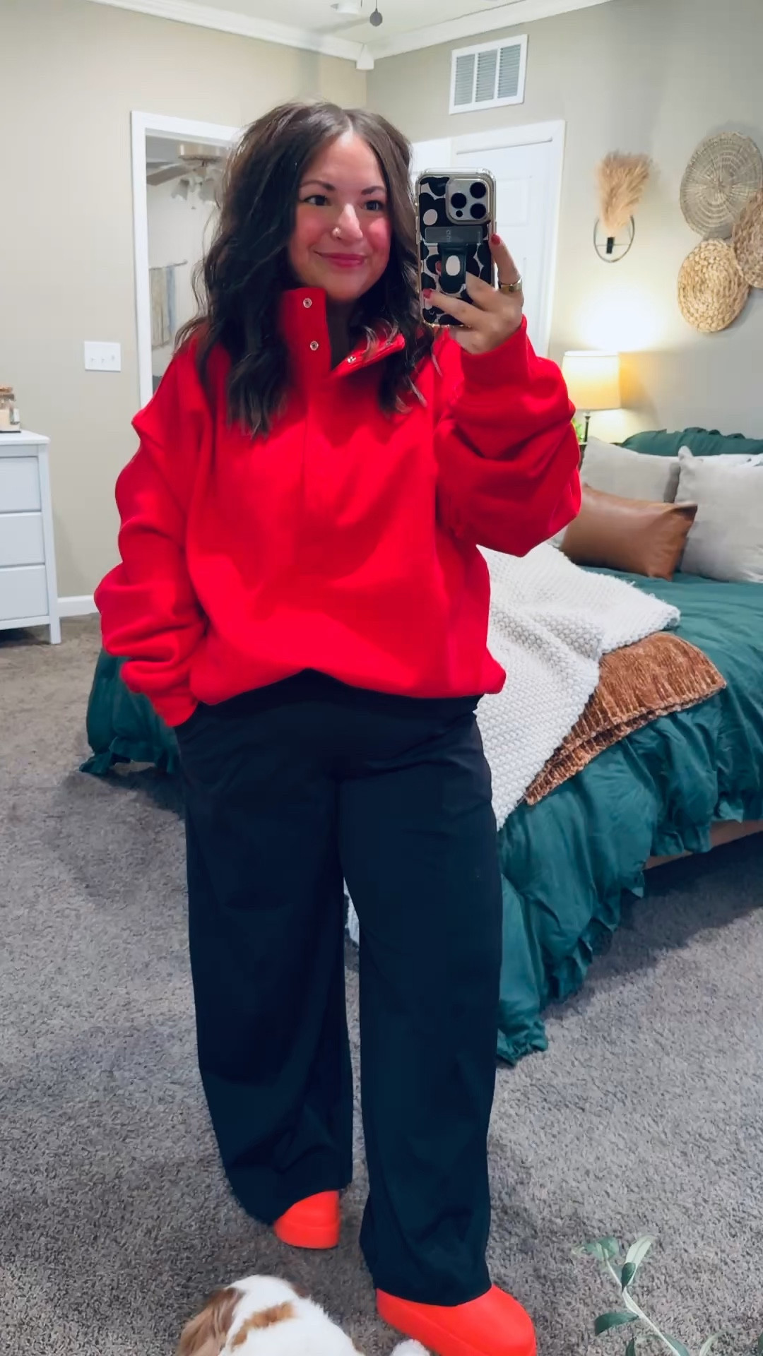This red quarter snap from Amazon is my go-to game day OOTD 👏 easy to style, comfy enough for all day wear, and still pulled together.

platform crocs: fit oversized // wearing a 2
pants: fit true to size // wearing a petite large
quarter snap: fits oversized // wearing an XL 

 

#LTKValentine #LTKSeasonal #LTKMidsize