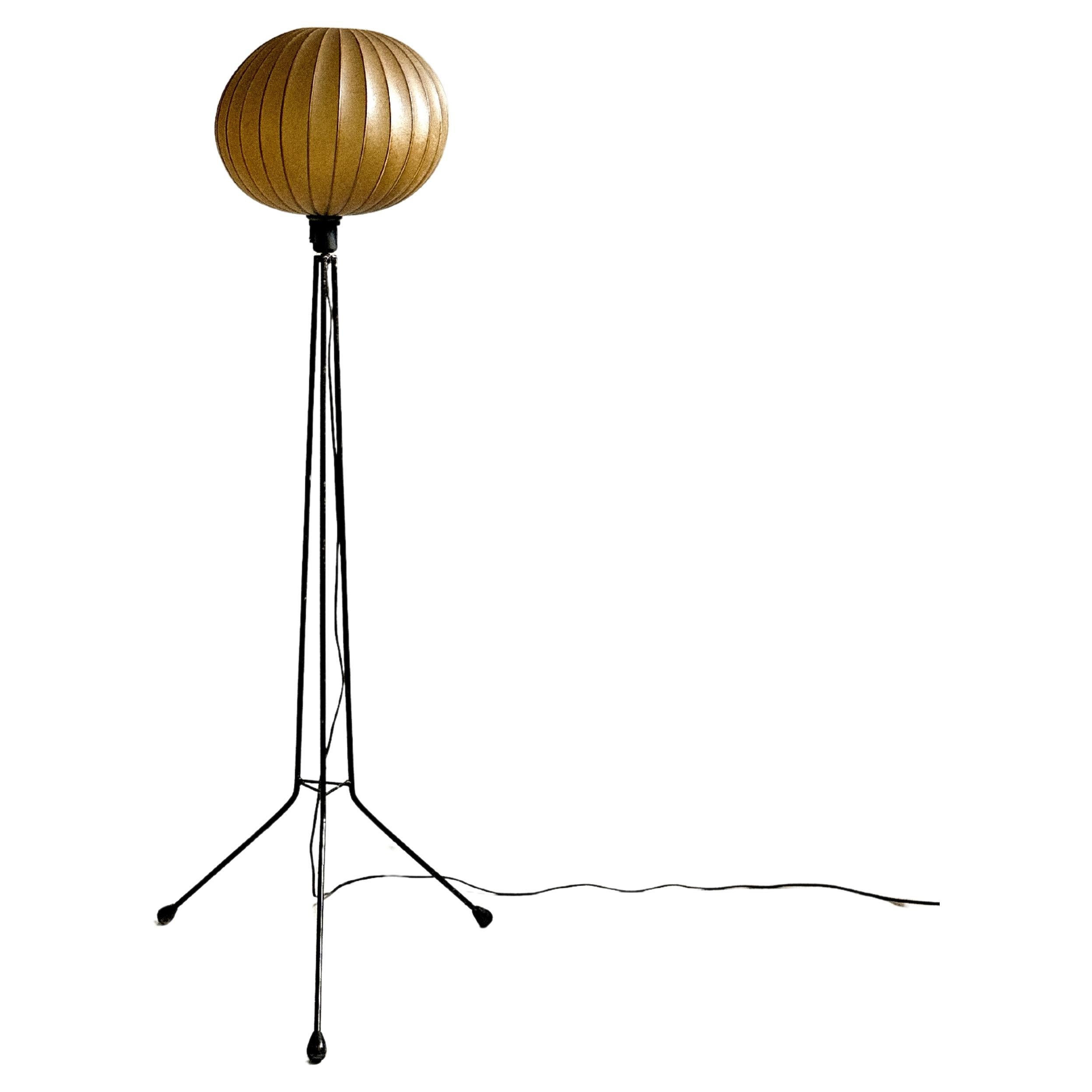 Scandinavian Mid-Century Floor Lamp, Anonymous, Sweden C. 1950s | 1stDibs