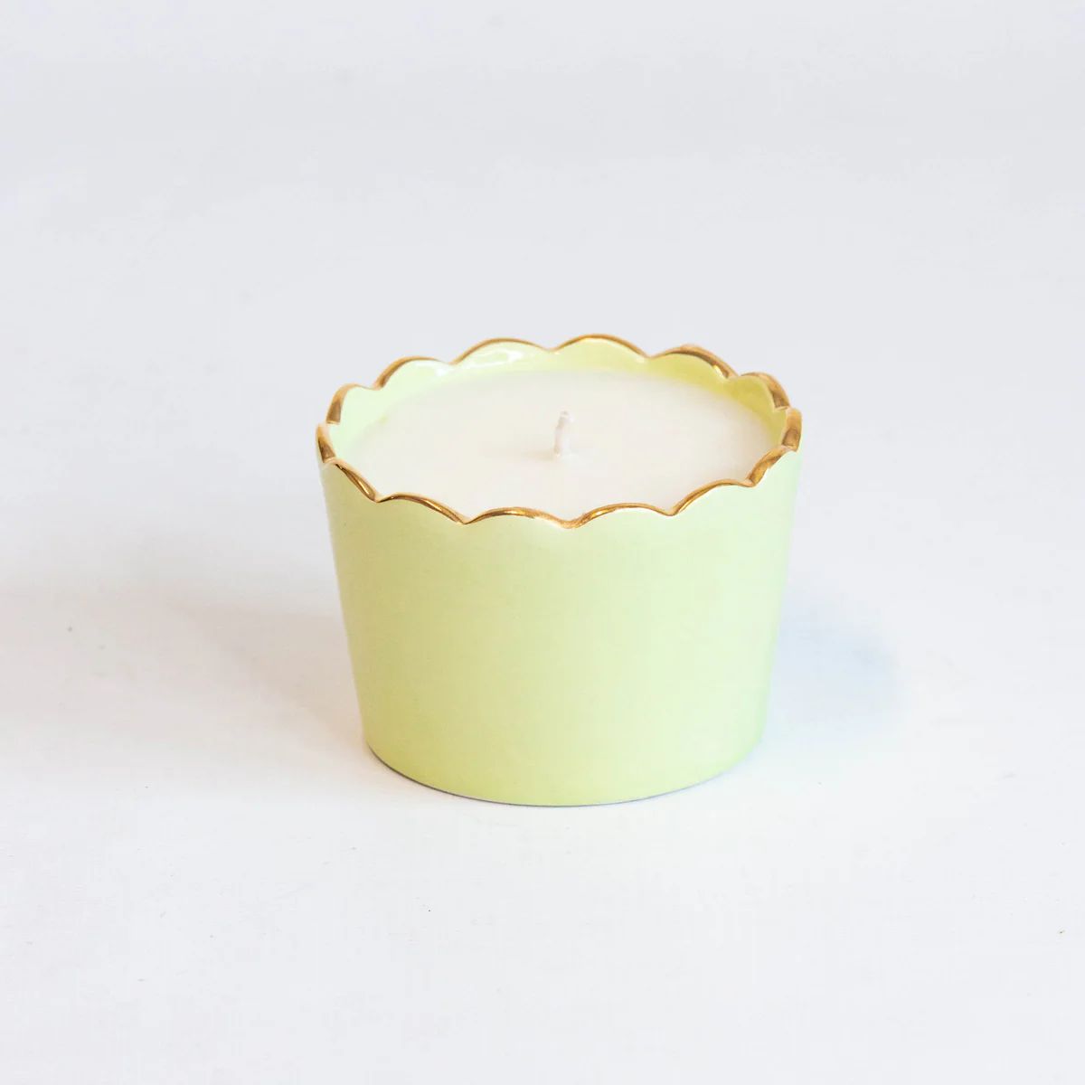Scallop Candle Cup | Susan Gordon Pottery