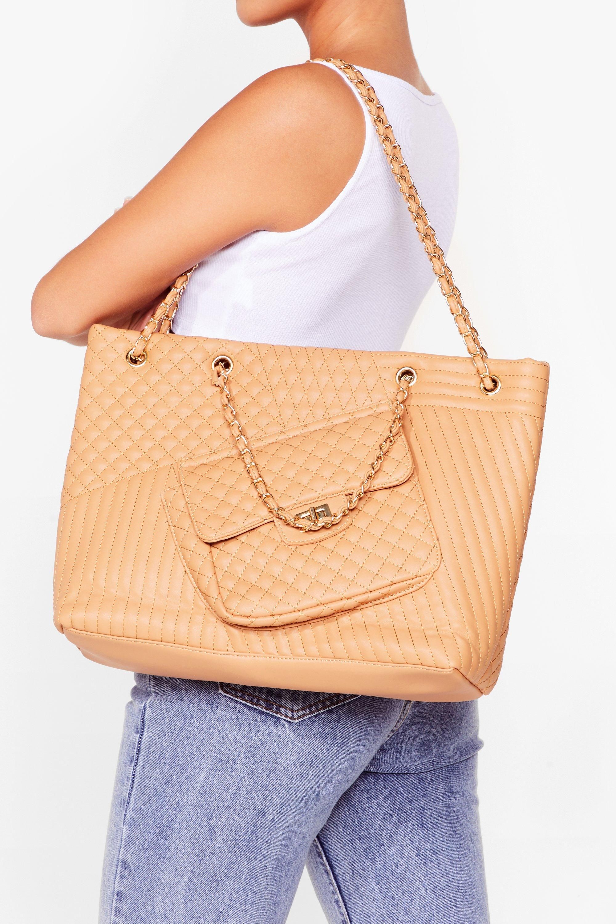 WANT Can't Quilt You Faux Leather Bag | NastyGal (US & CA)