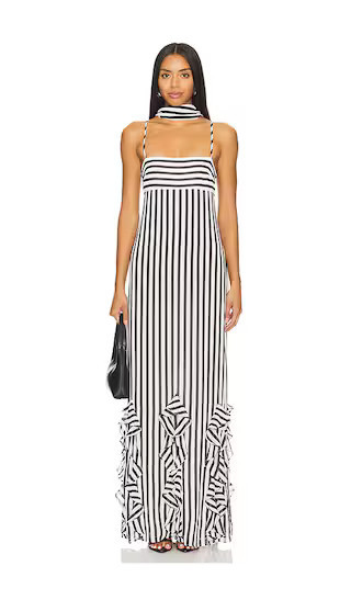 House of Harlow 1960 x REVOLVE Nieve Maxi Dress in Black, White. - size M | Revolve Clothing (Global)