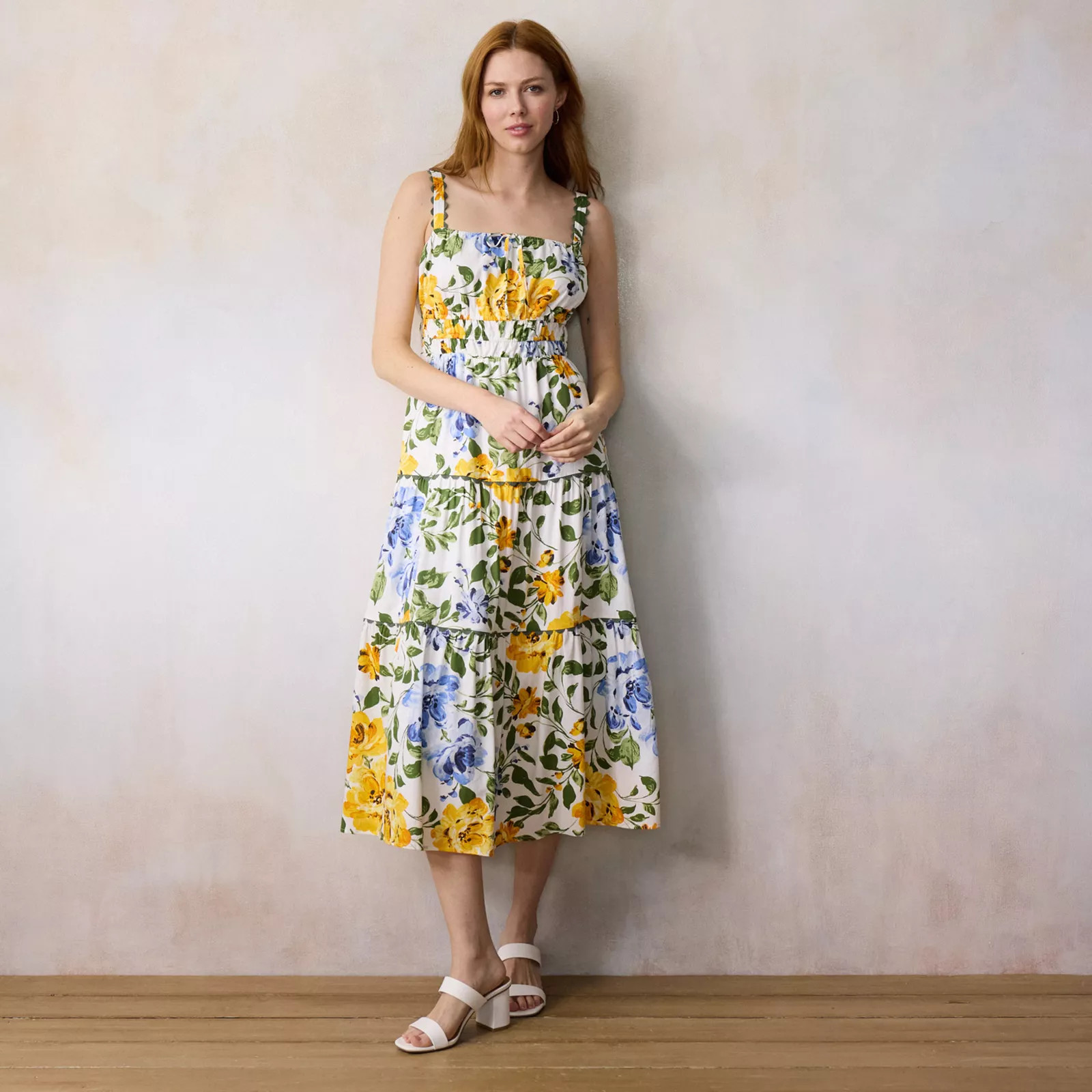 Women's LC Lauren Conrad Shirred Maxi Dress | Kohl's