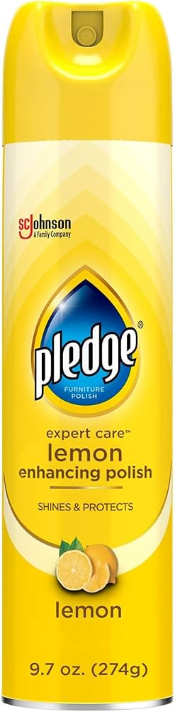 Pledge Enhancing Polish Spray, Wood Furniture & Stainless Steel Polish, Remove Dust and Fingerpri... | Amazon (US)